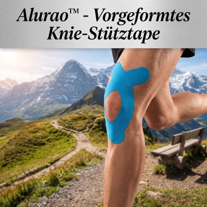 Alurao™ - Vorgeformtes Knie-Stütztape