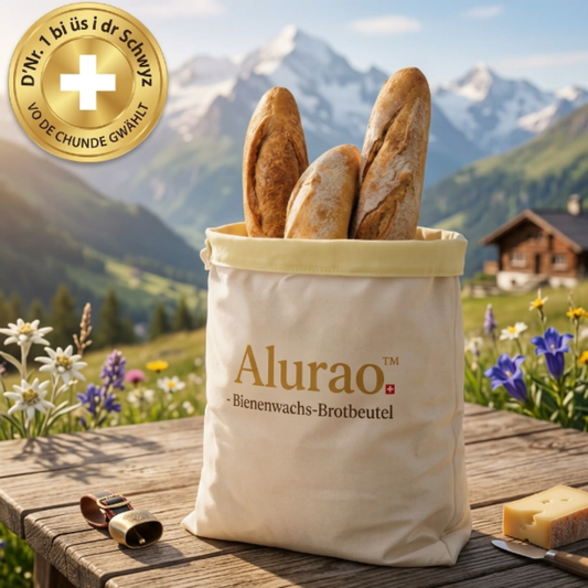 Alurao™ - Bienenwachs-Brotbeutel