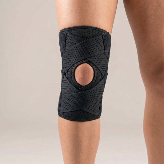 Alurao™ - Knie Stützbandage mit Patella-Öffnung