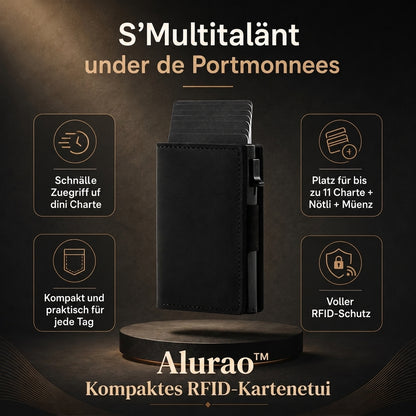 Alurao™ - Kompaktes RFID-Kartenetui