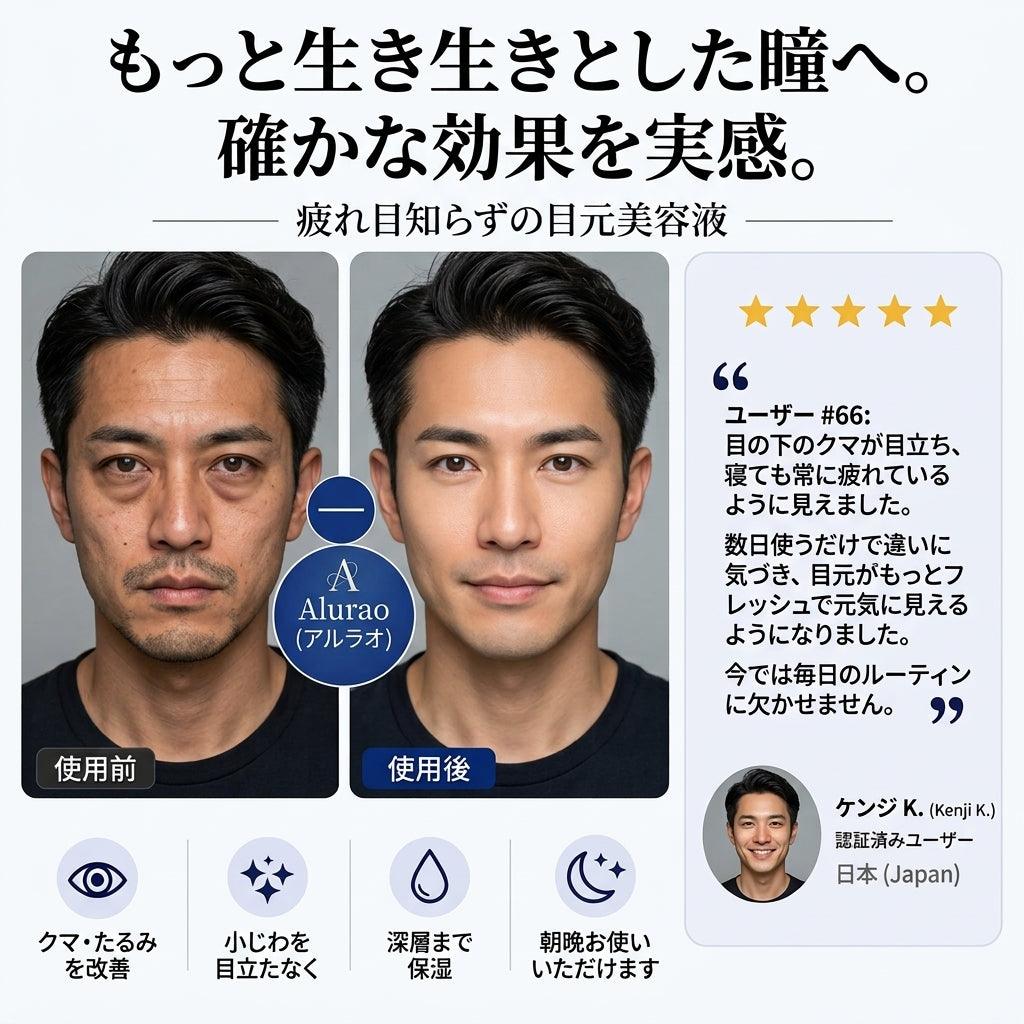Alurao™ マイクロニードル アイパッチ