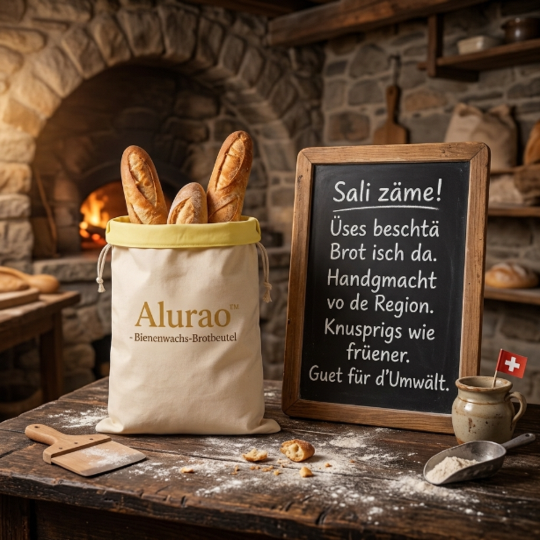 Alurao™ - Bienenwachs-Brotbeutel