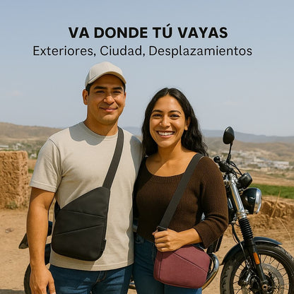 Bolso Bandolera Antirrobo Brivori de Alurao™