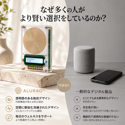 Alurao™ 周波数ウェルネスデバイス