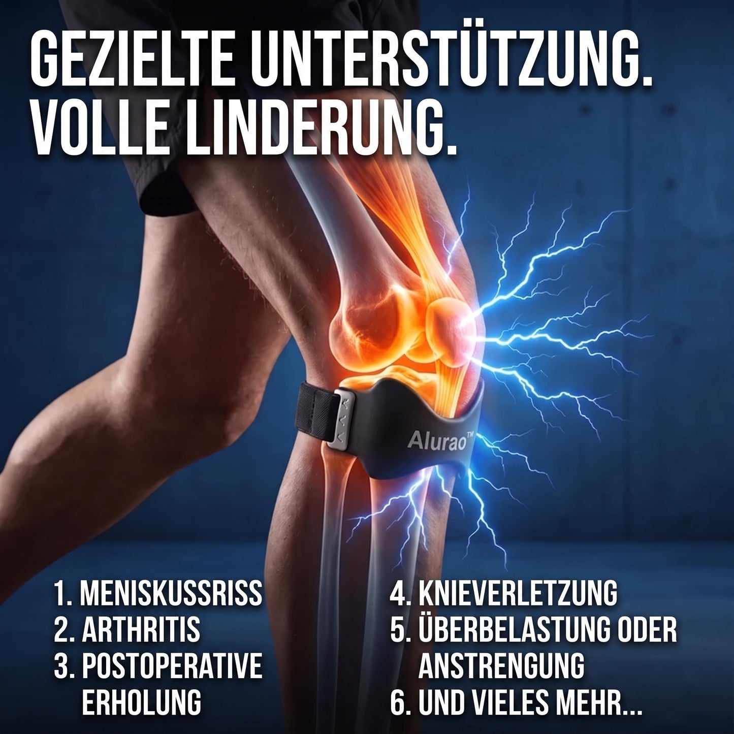 Alurao™ - Anti Rutsch Patellaband