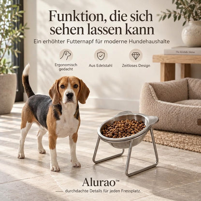 Alurao™ - 人間工学に基づいたハイスタンドフードボウル