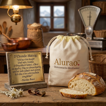 Alurao™ - Bienenwachs-Brotbeutel