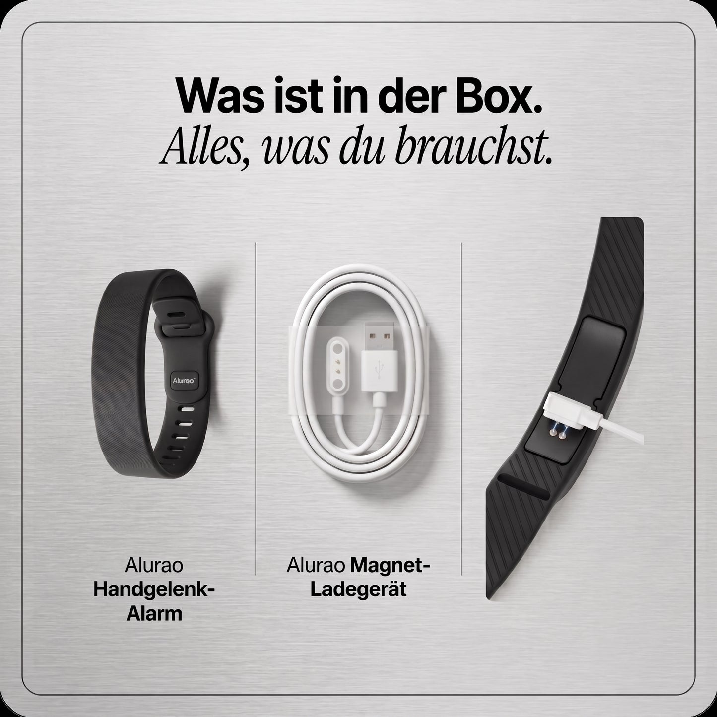Alurao™ - Lautloser Vibrationswecker fürs Handgelenk