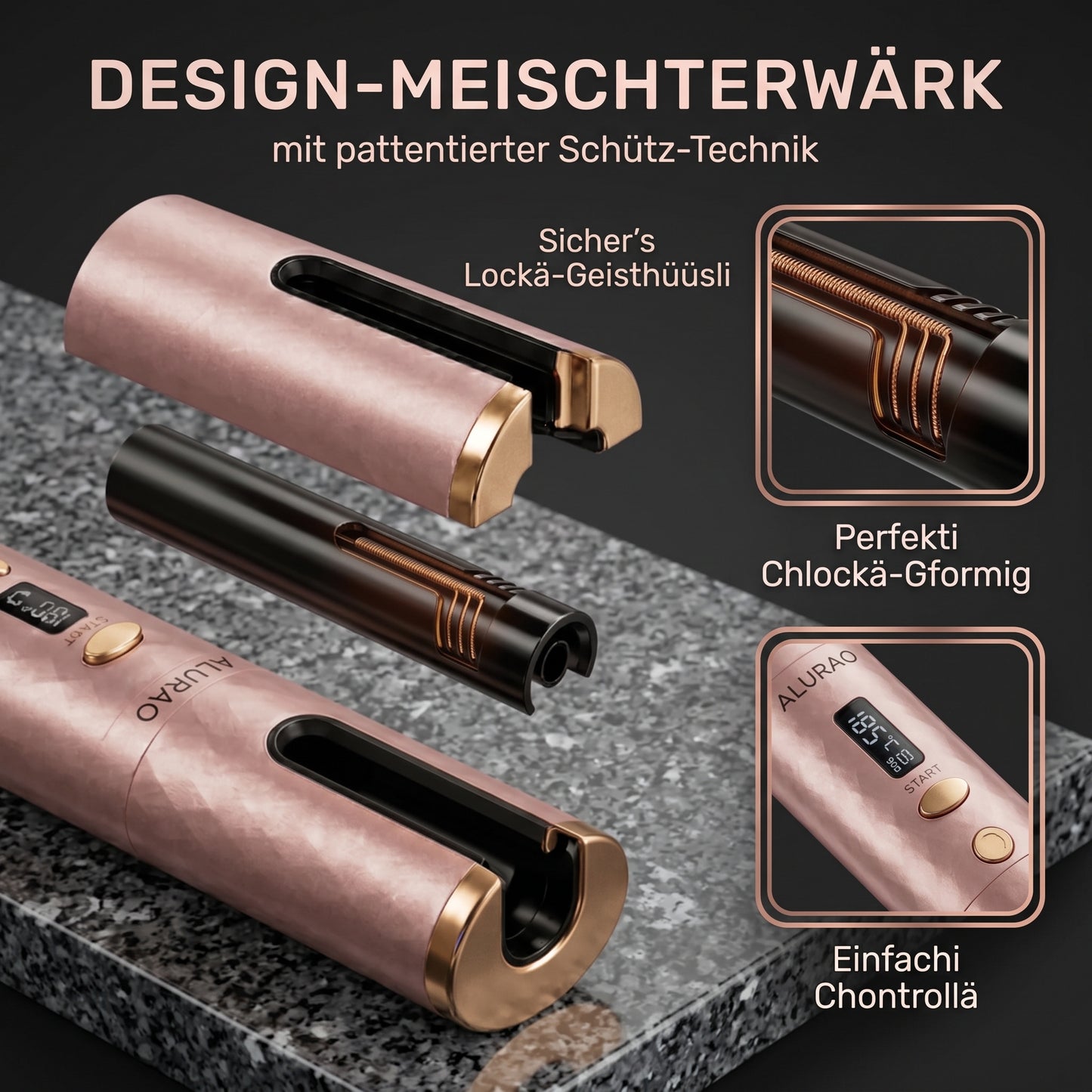 Alurao™ - Automatischer Lockenstyler