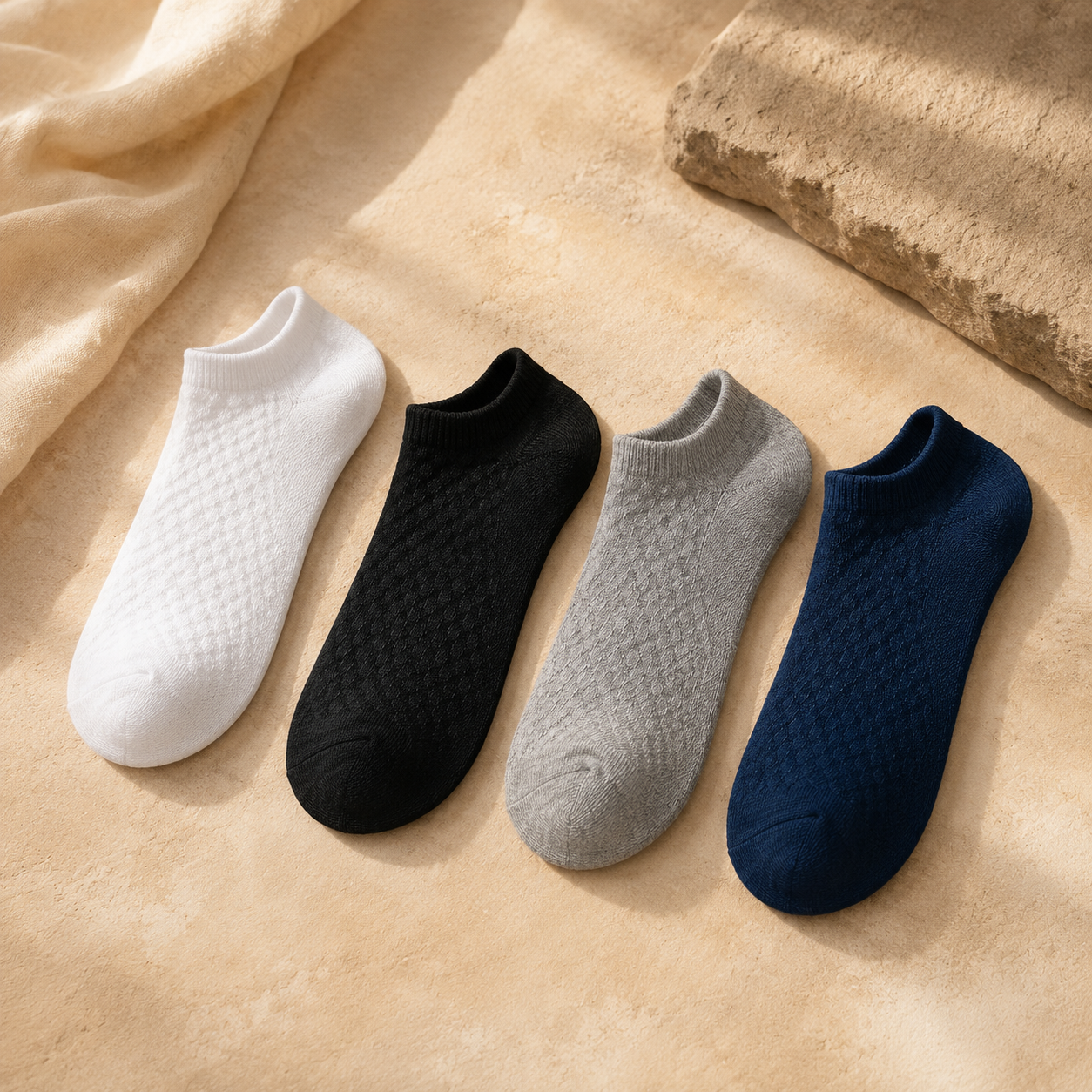 Alurao™ - Premium-Bambus Sneaker-Socken