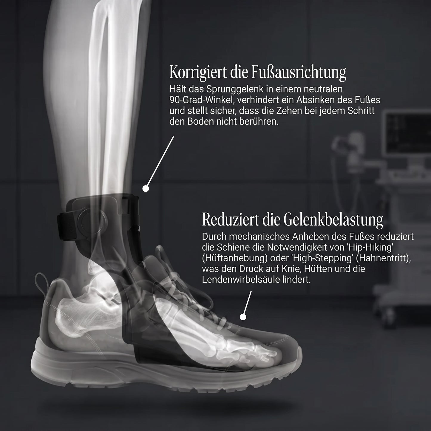 Alurao™ - Fußheber-Orthese für sicheres Gehen