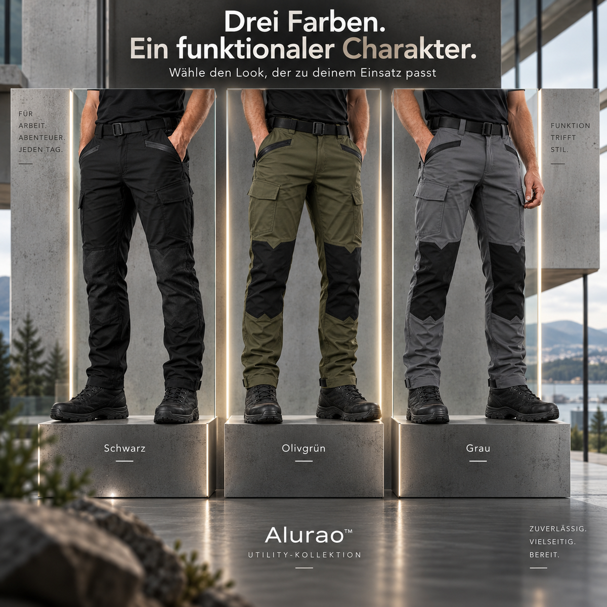 Alurao™ - Robuste Performance-Cargohose