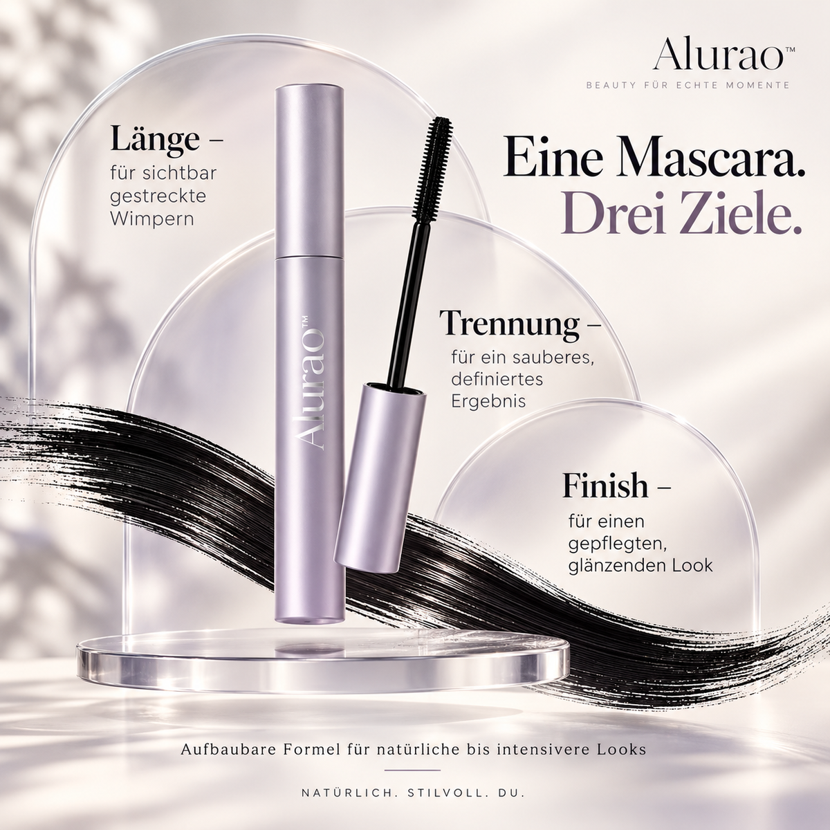 Alurao™ - 成熟したまつ毛用ケアマスカラ