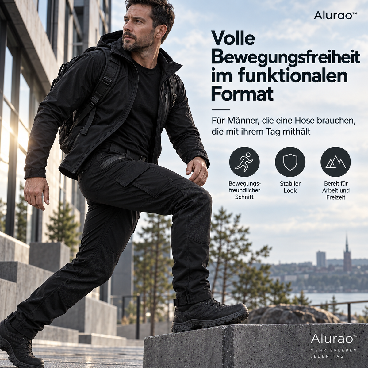 Alurao™ - Robuste Performance-Cargohose