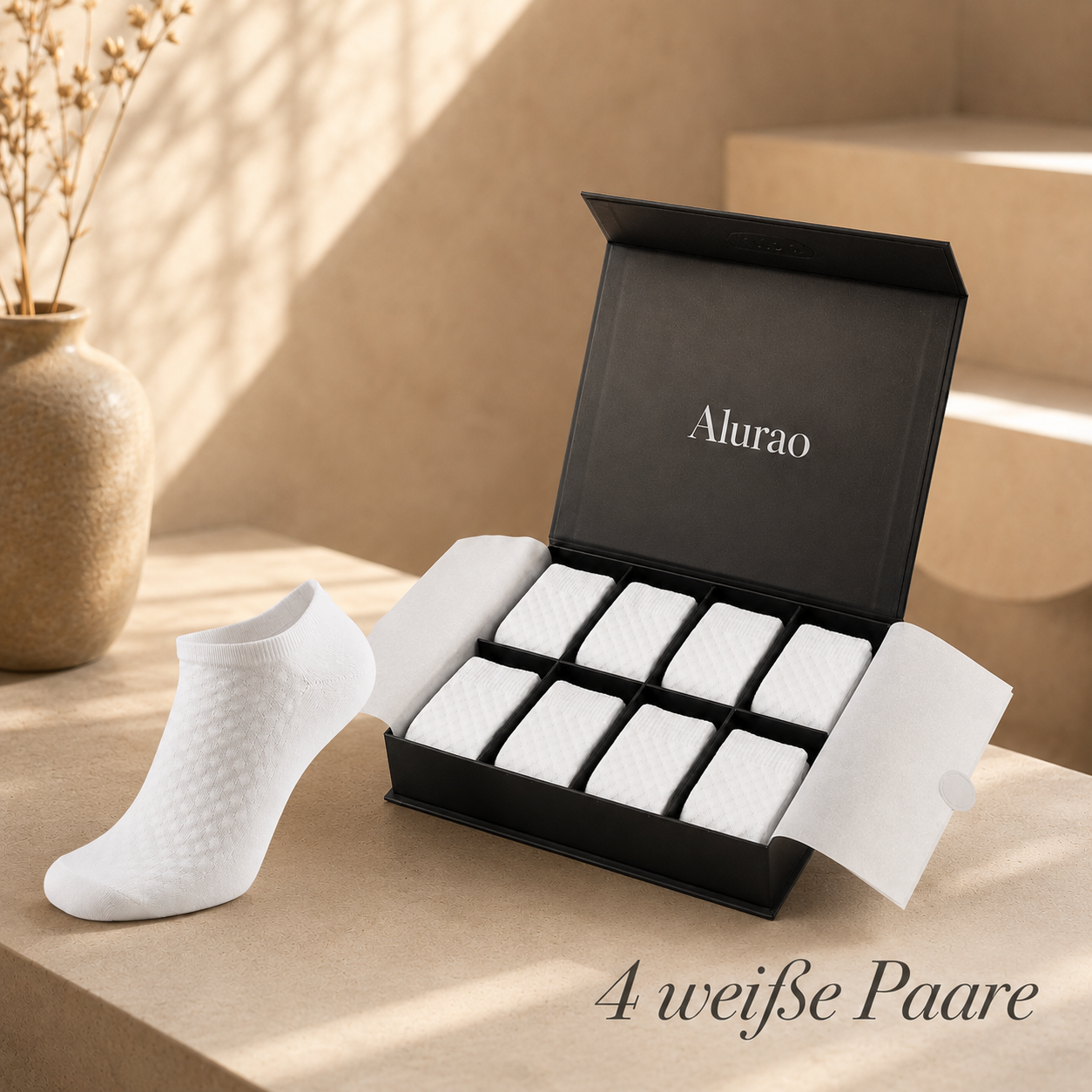 Alurao™ - Premium-Bambus Sneaker-Socken