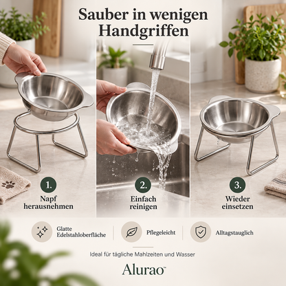 Alurao™ - 人間工学に基づいたハイスタンドフードボウル