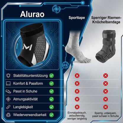 Alurao™ - Flexible Sprunggelenk-Stützbandage