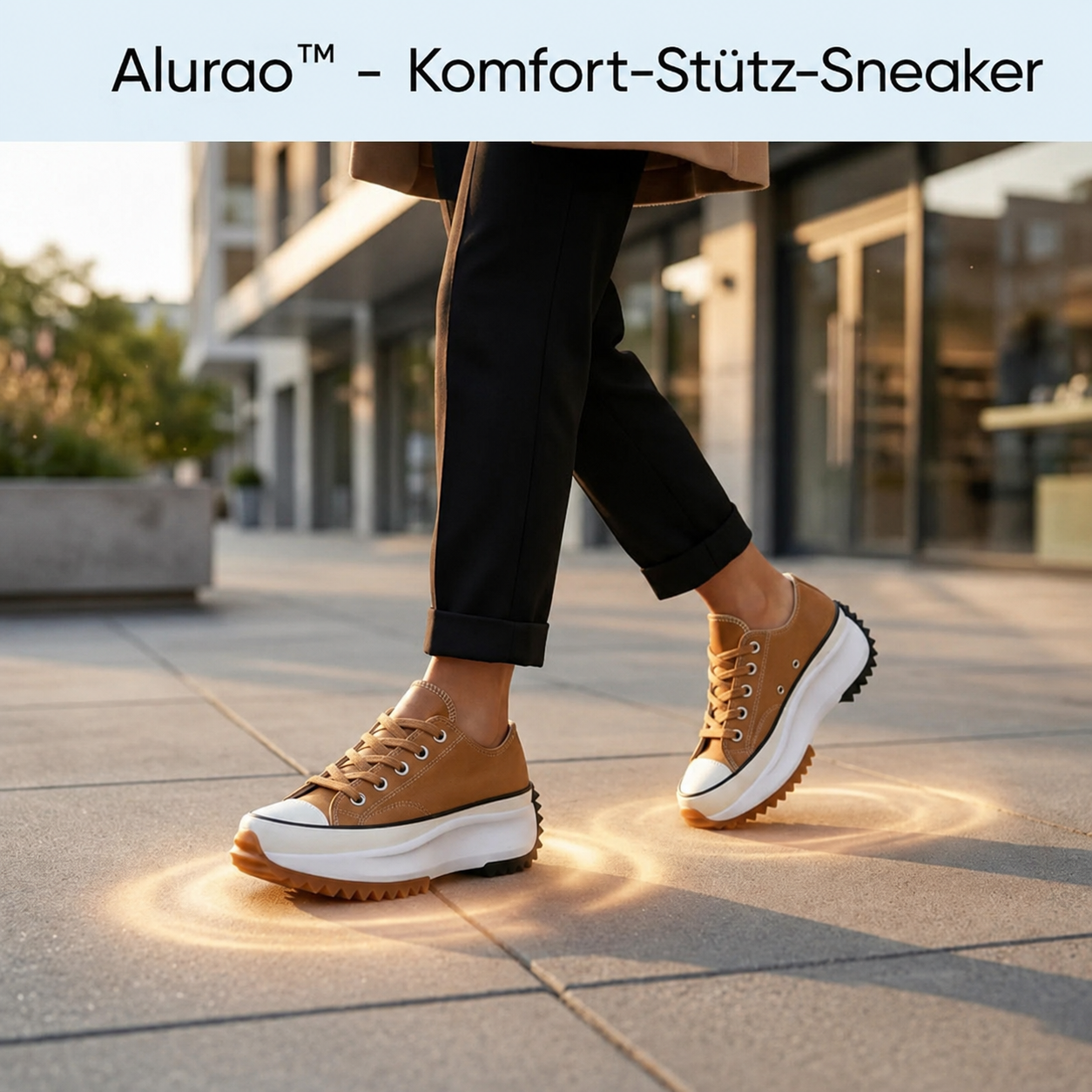 Alurao™ - Komfort-Stütz-Sneaker