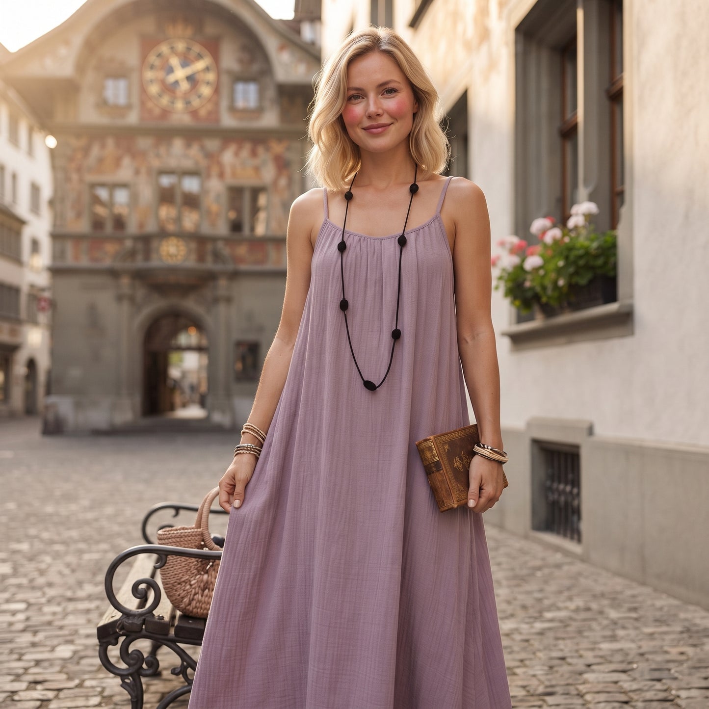Alurao™ - Rückenfreies Wohlfühlkleid
