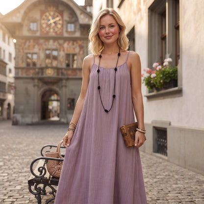 Alurao™ - Rückenfreies Wohlfühlkleid
