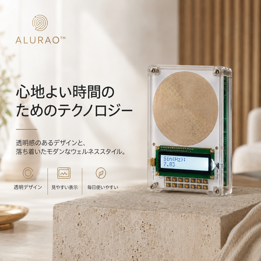 Alurao™ 周波数ウェルネスデバイス