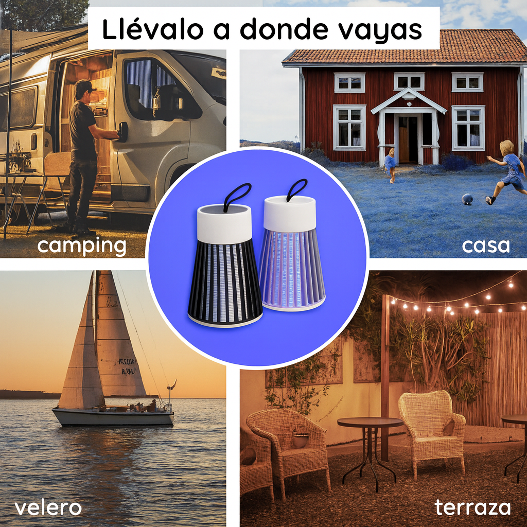 Lámpara mata mosquitos Brivori de Alurao™