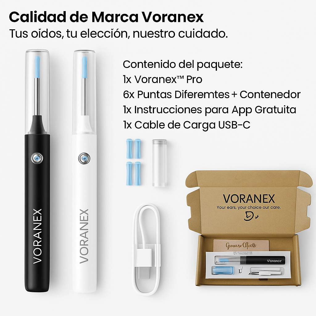 CleanEar Alurao de Voranex™