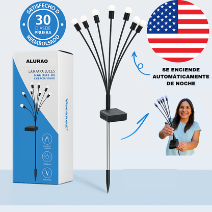 Alurao™ - Lámpara luciérnaga solar