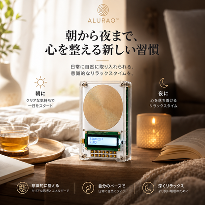 Alurao™ 周波数ウェルネスデバイス
