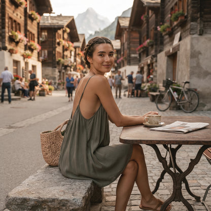 Alurao™ - Rückenfreies Wohlfühlkleid