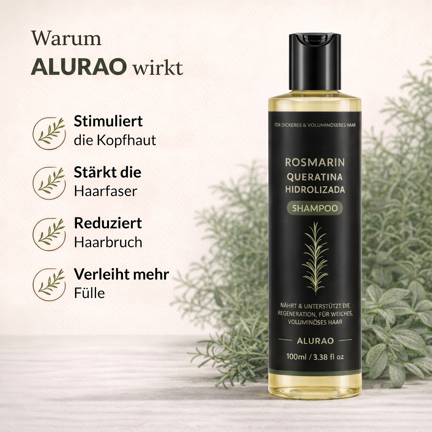 Alurao™ Haarwachstums-Shampoo