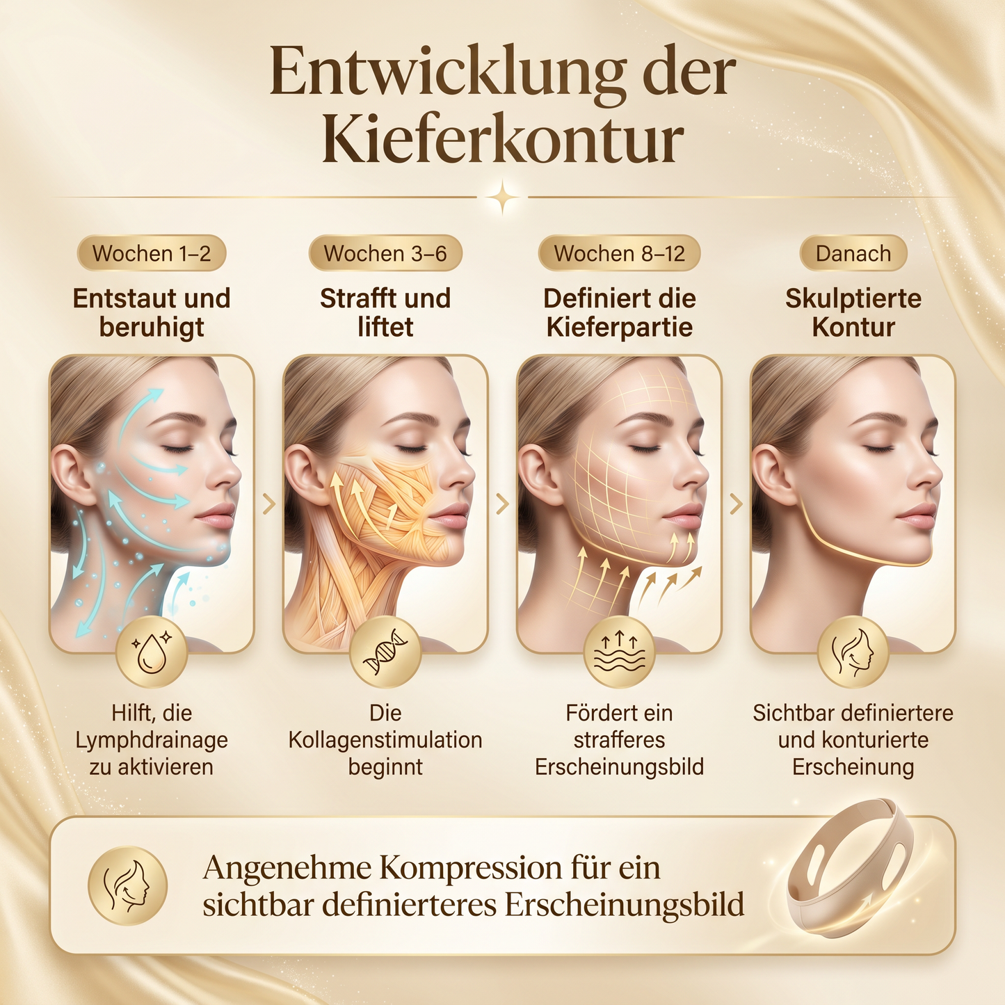 Alurao™ – Kollagen Konturband fürs Gesicht